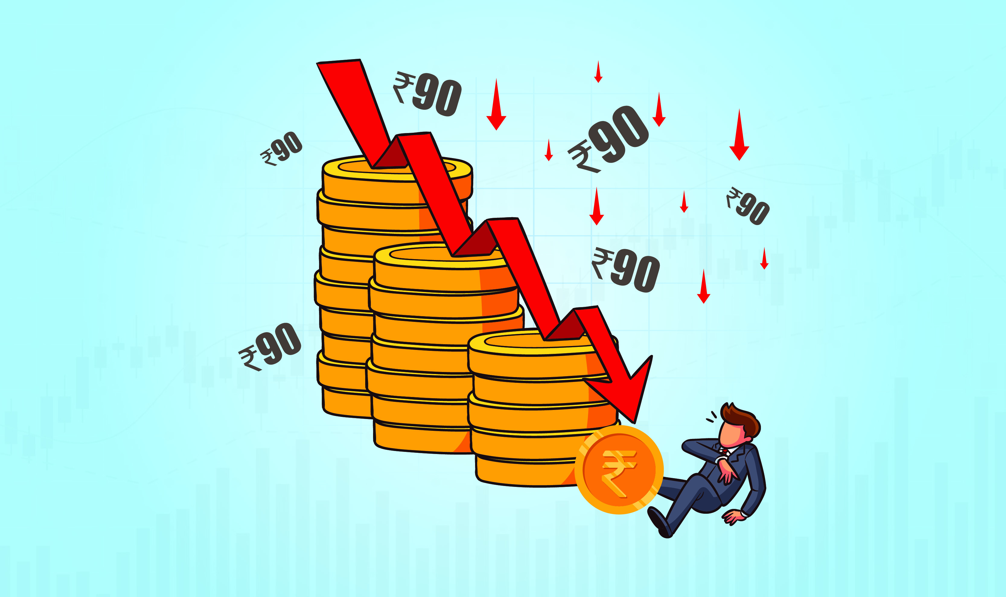Rupee breaches 90: what’s going on and what investors should think about