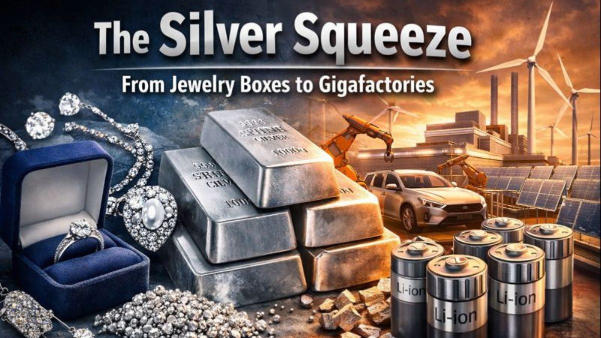 The Silver Squeeze: From Jewelry Boxes to Gigafactories