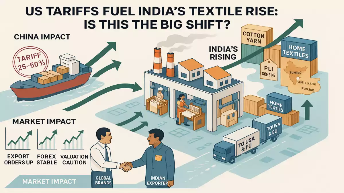 Textile Stocks Soar: How US Tariffs Are Boosting Indian Companies